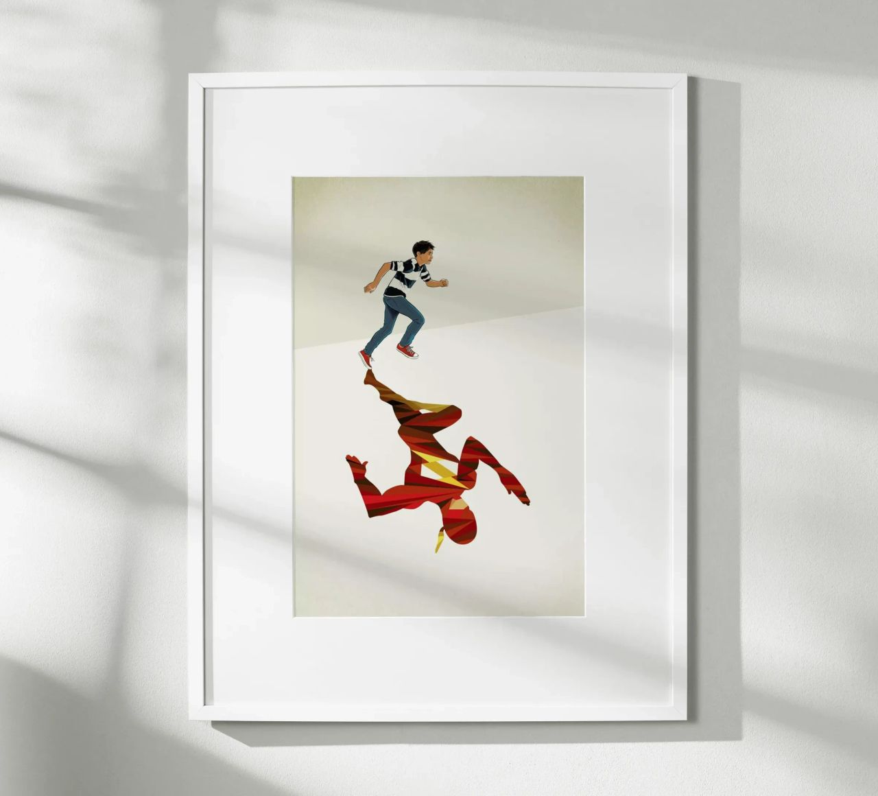 Super Shadows Scarlet Speedster 2 Poster von Jason Ratliff