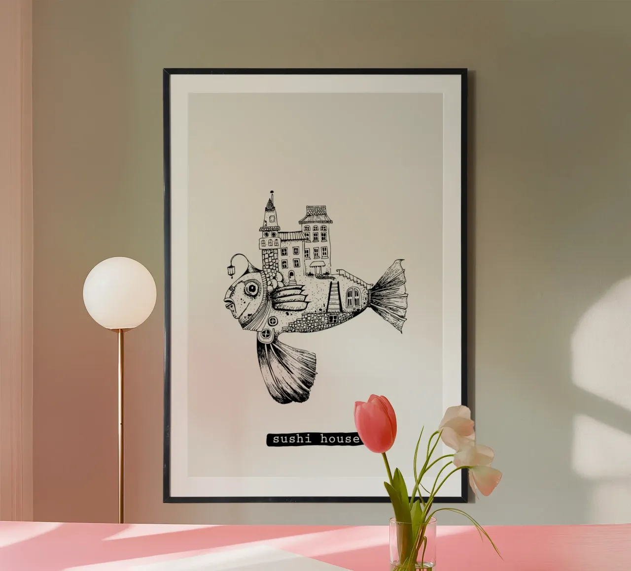 sushi house poster da fraeuleinvonfuchs