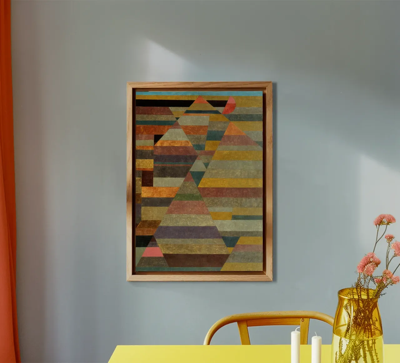 Nekropolis - Paul Klee alluminio dibond da Second Canvas
