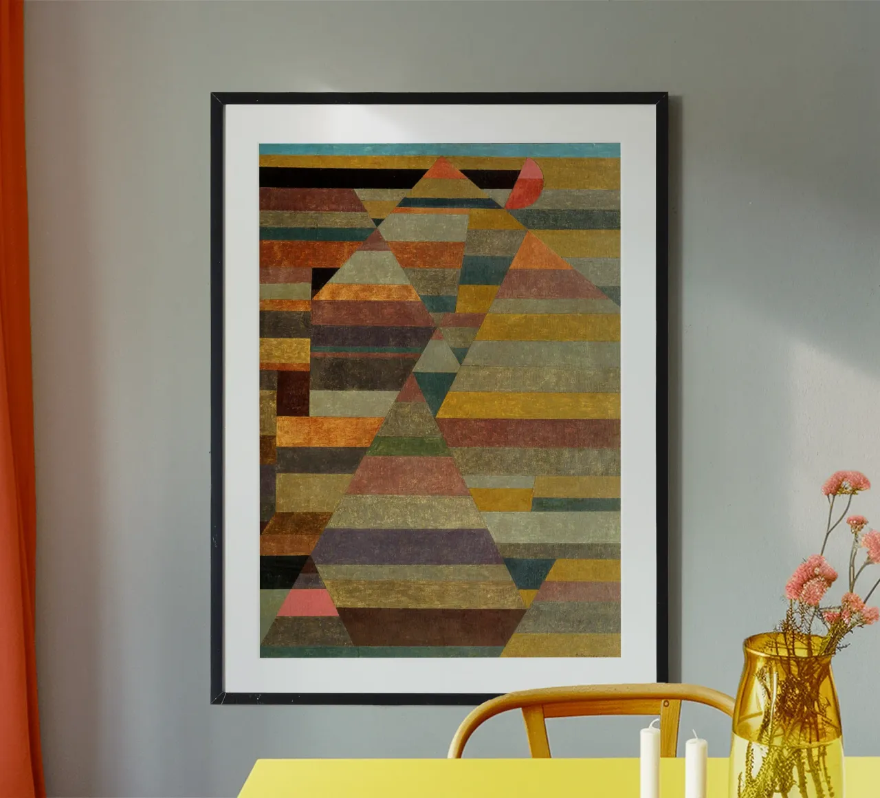 Nekropolis - Paul Klee poster da Second Canvas
