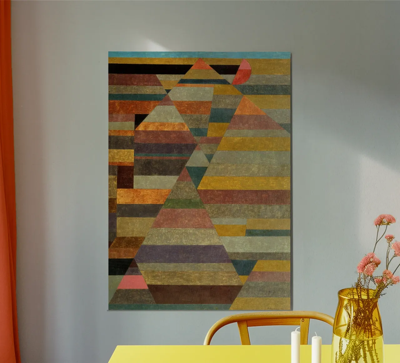 Nekropolis - Paul Klee poster da Second Canvas