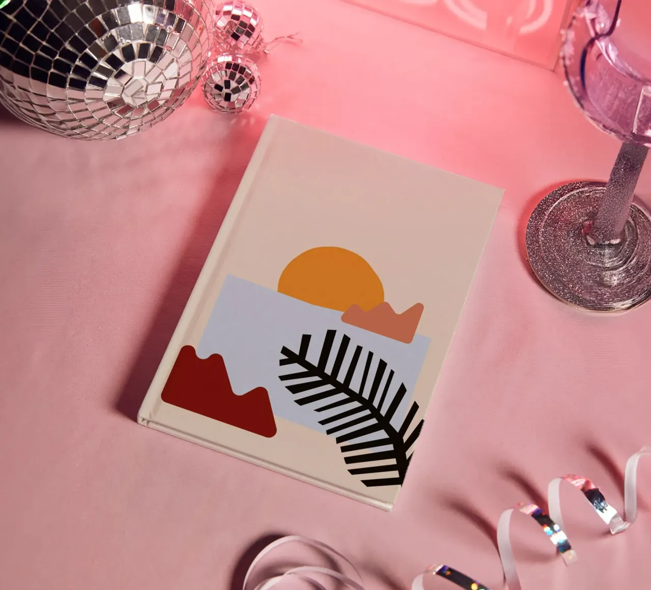 Sunset II notebook by Pure