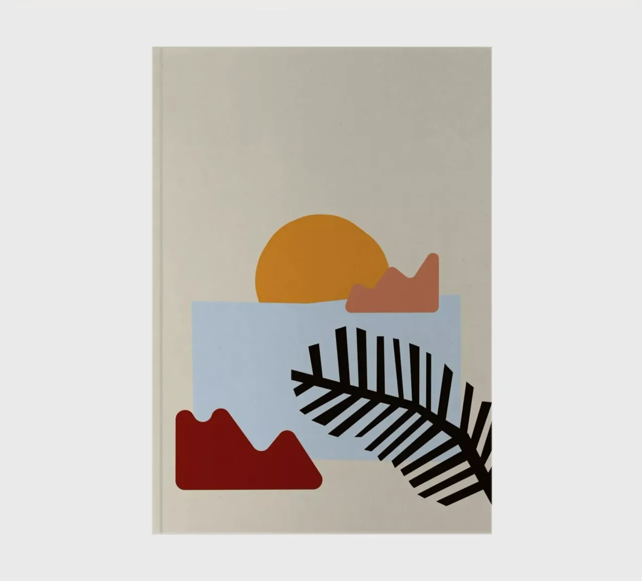 Sunset II notebook by Pure