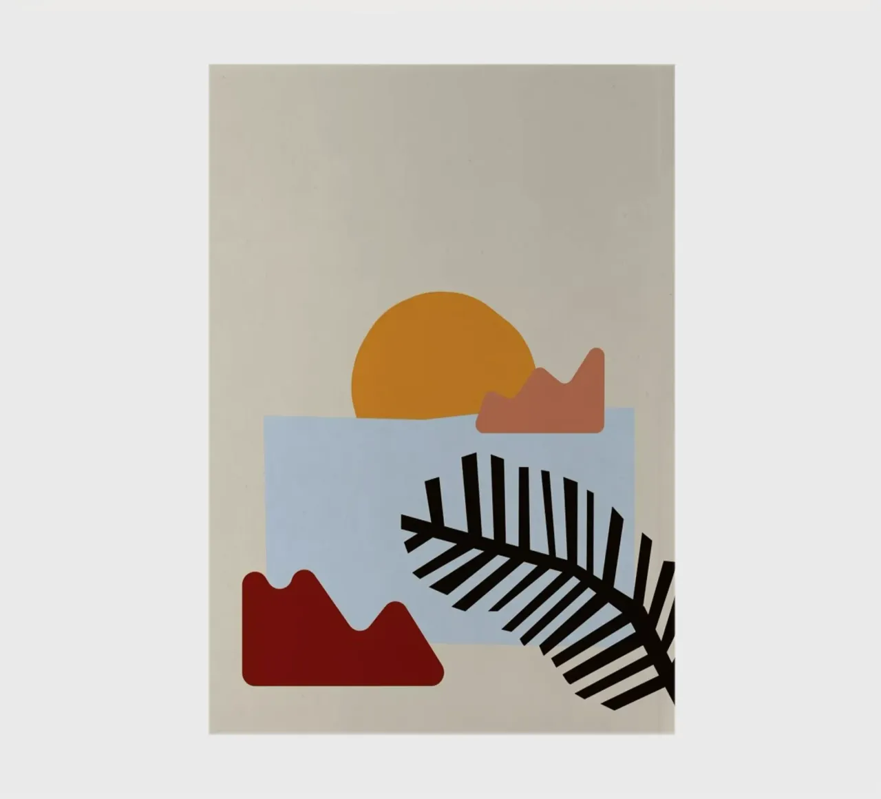 Sunset II notebook by Pure