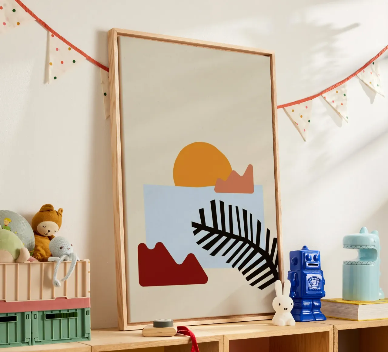 Sunset II canvas by Pure