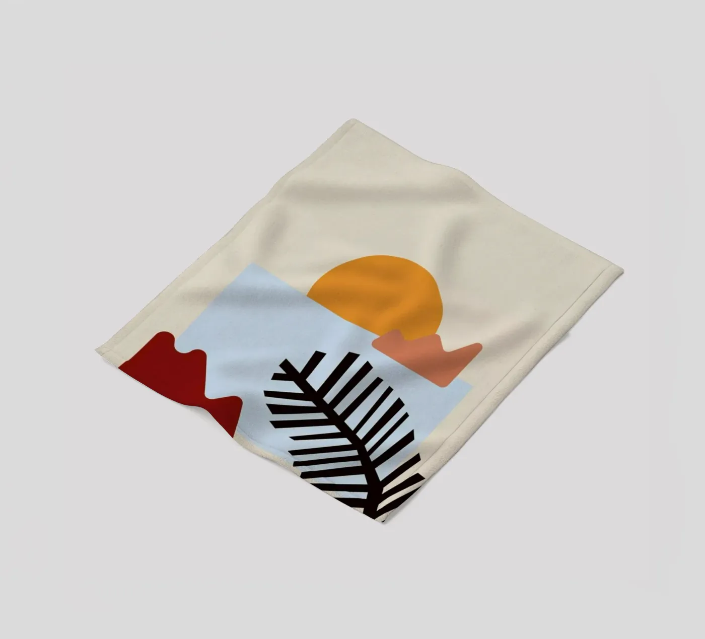 Sunset II Fleecedecke von Pure