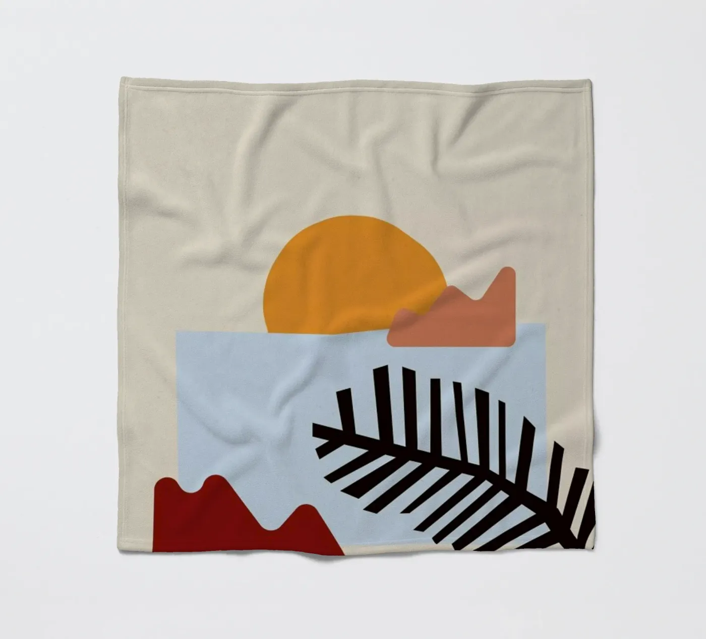 Sunset II Fleecedecke von Pure