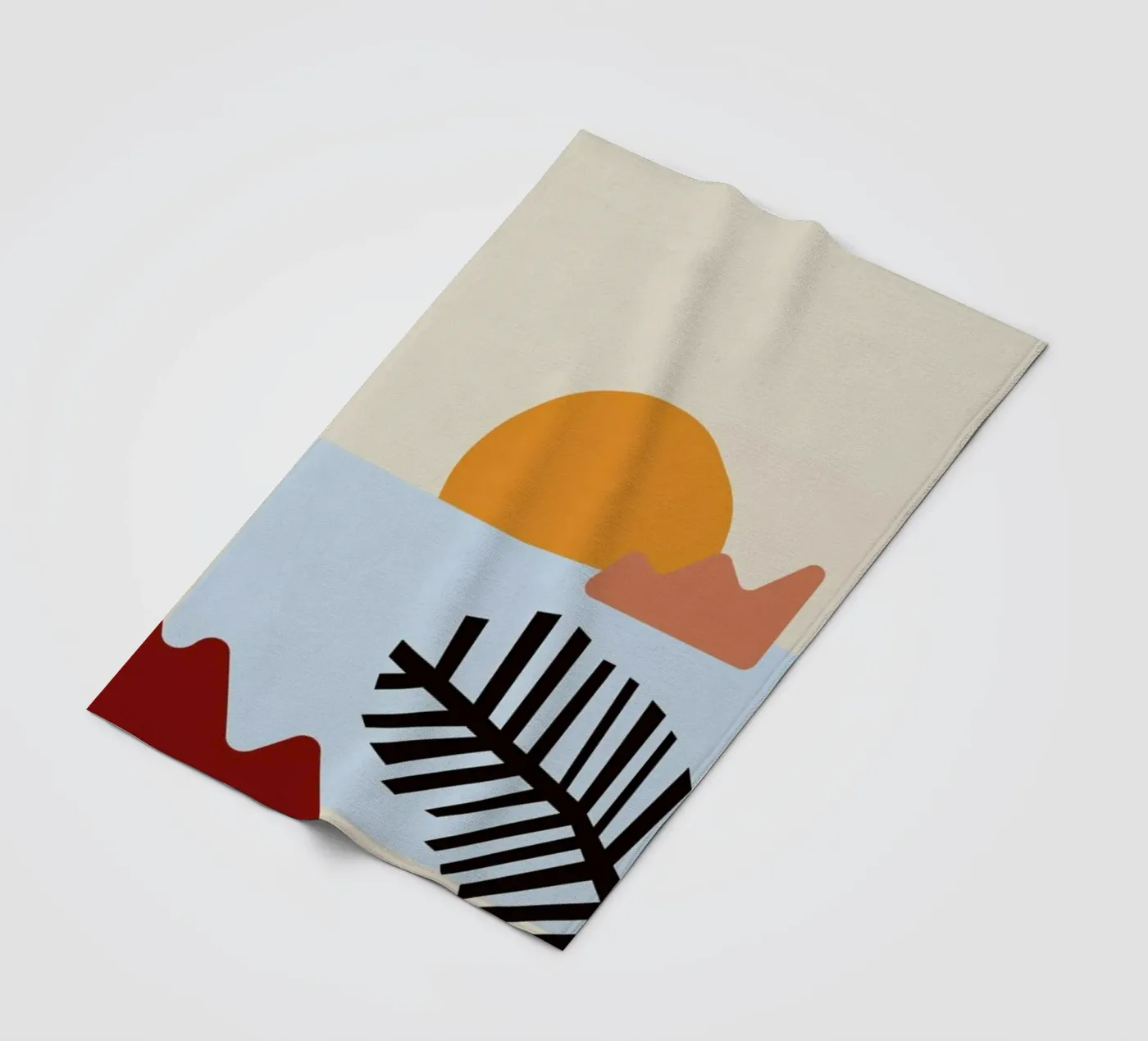 Sunset II Fleecedecke von Pure