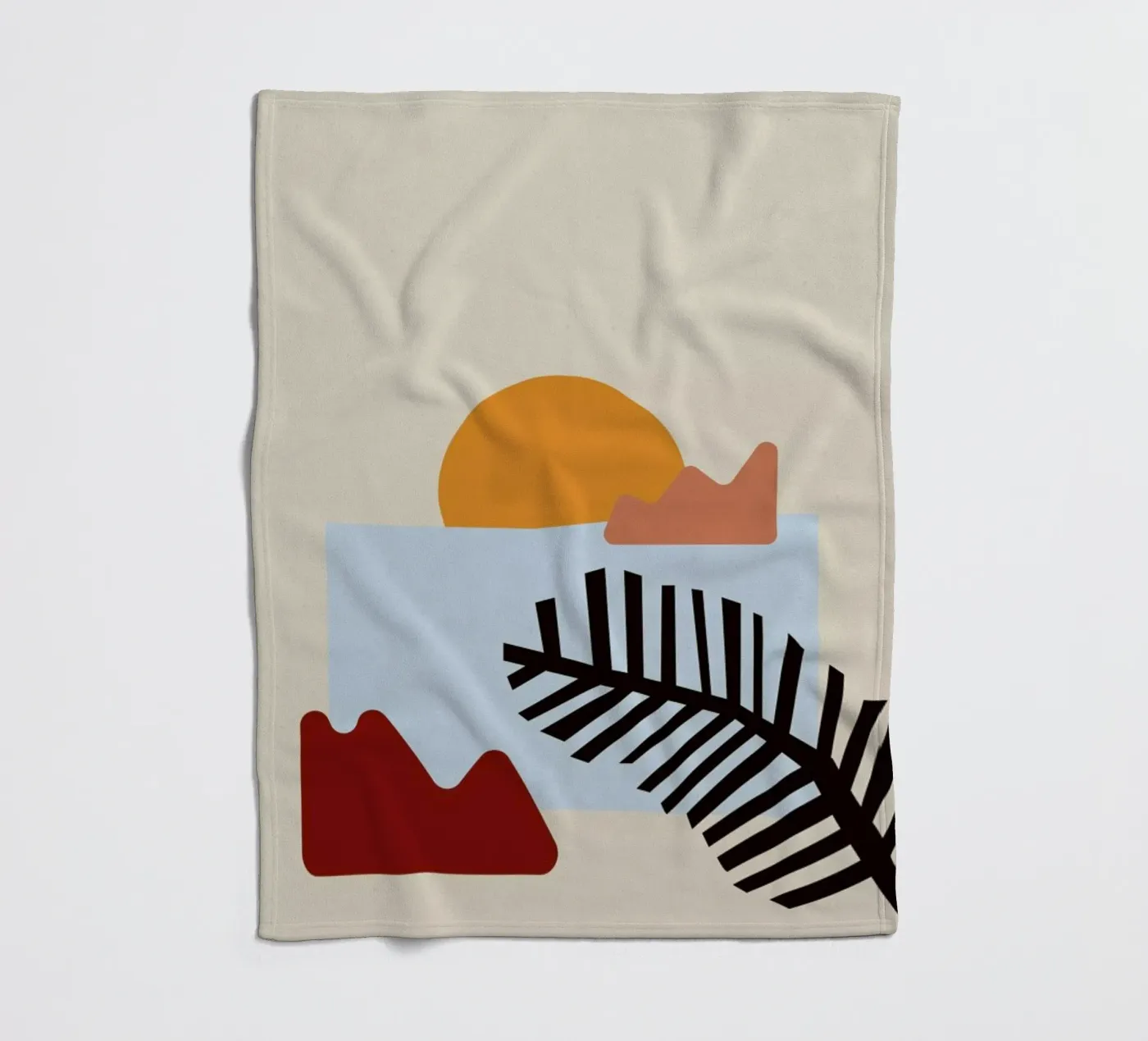 Sunset II Fleecedecke von Pure