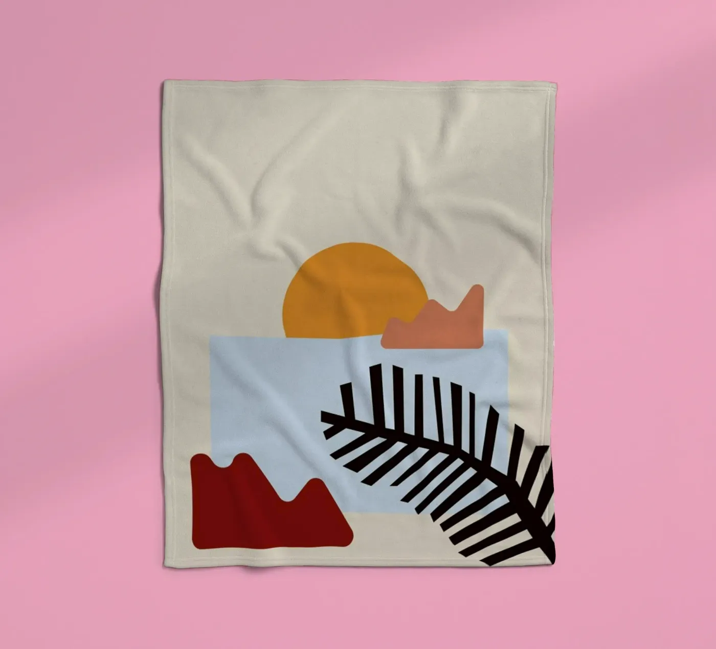 Sunset II Fleecedecke von Pure