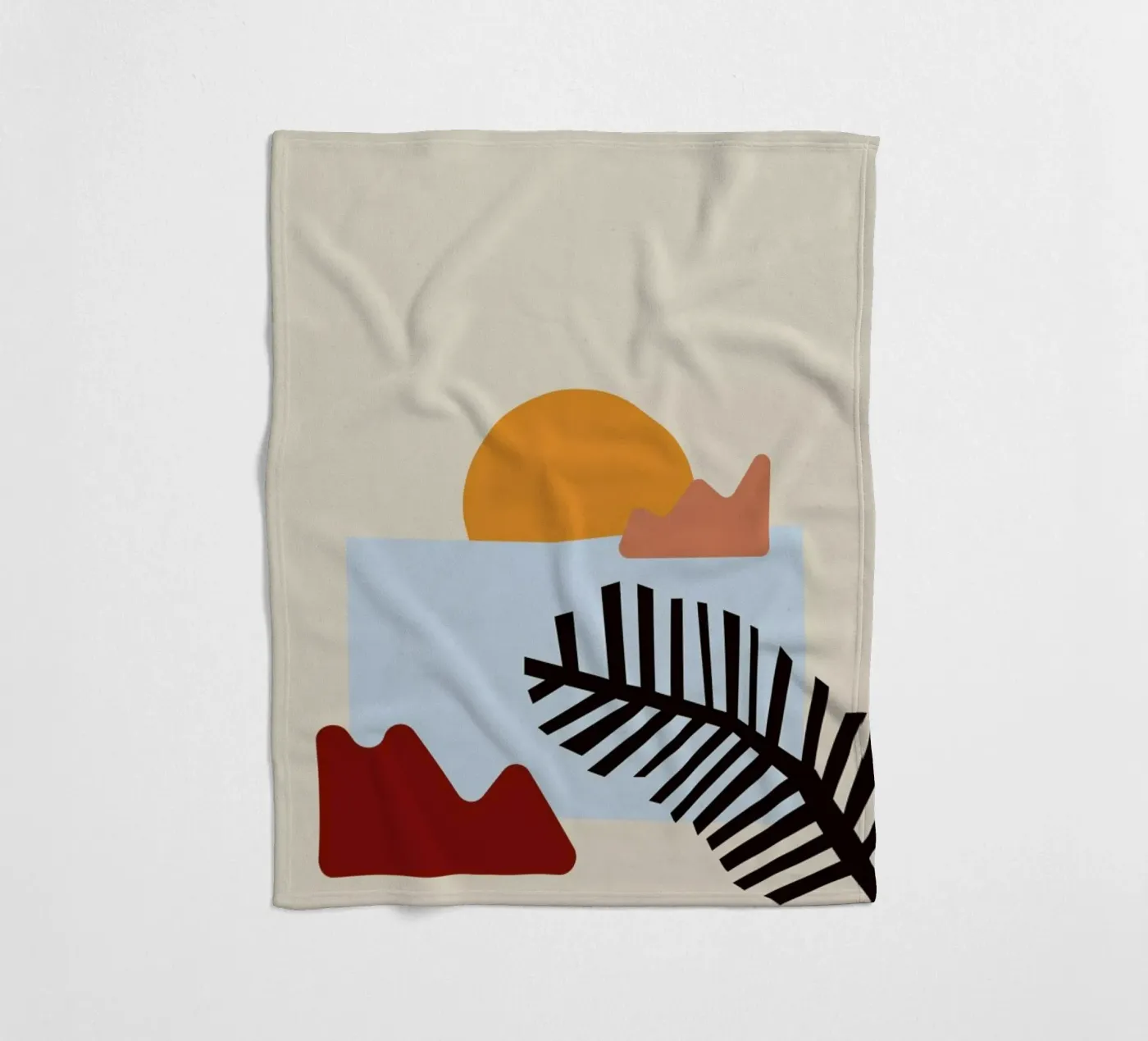 Sunset II Fleecedecke von Pure