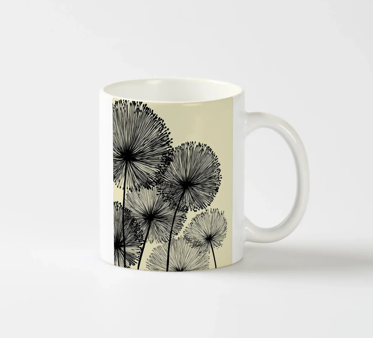 Bulbi di allium tazza in ceramica da Imagine