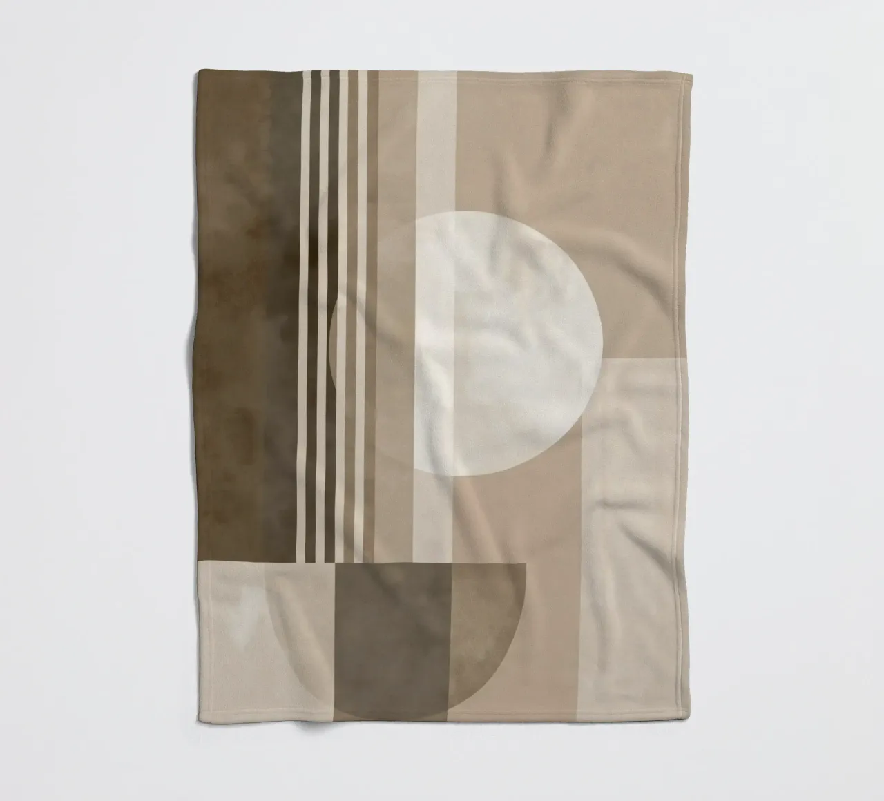 Astratto scandinavo coperta in pile da Imagine
