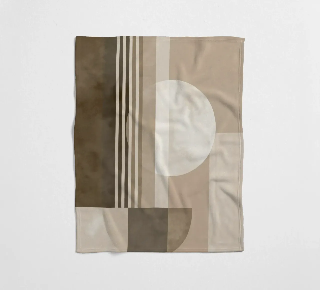 Astratto scandinavo coperta in pile da Imagine