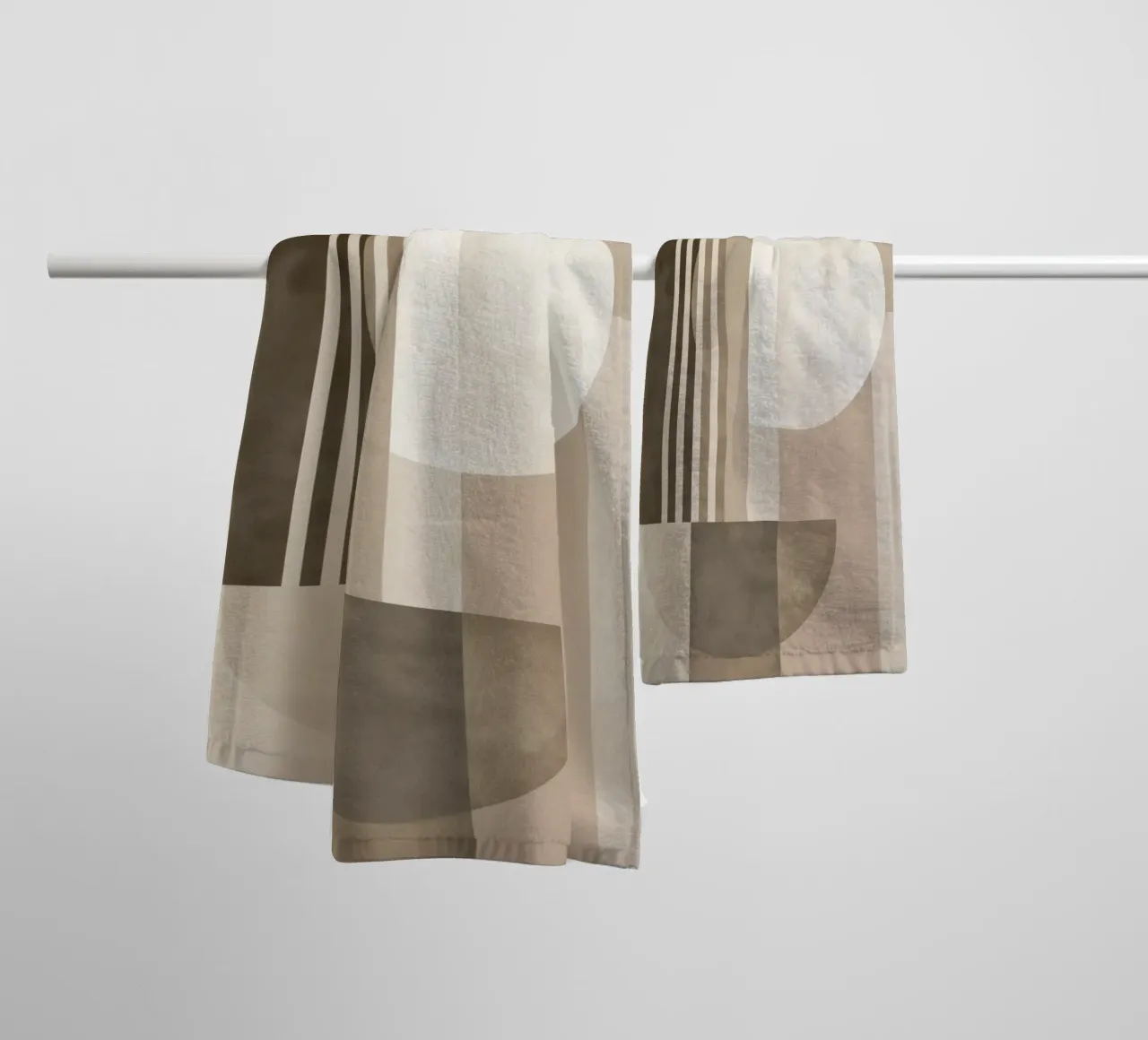 Astratto scandinavo asciugamano da bagno da Imagine