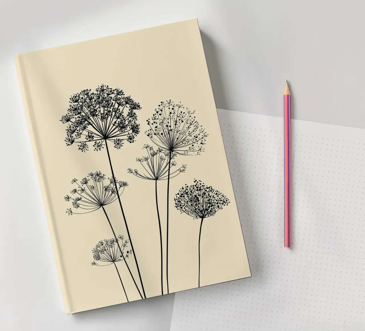 Dry flowers notebook by Imagine