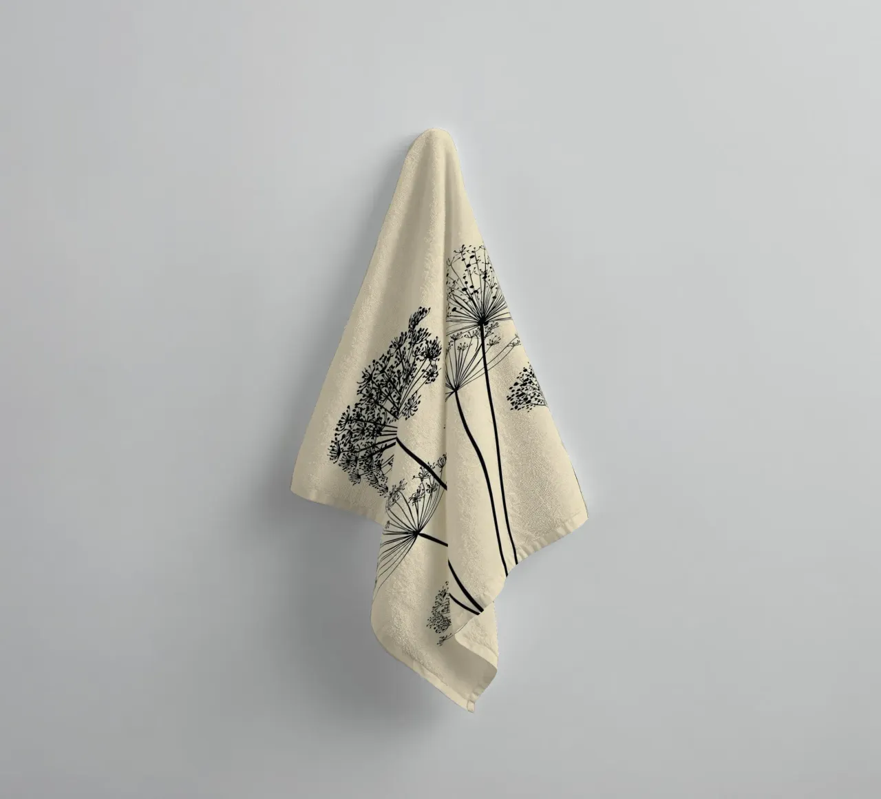 Fiori secchi asciugamano da bagno da Imagine