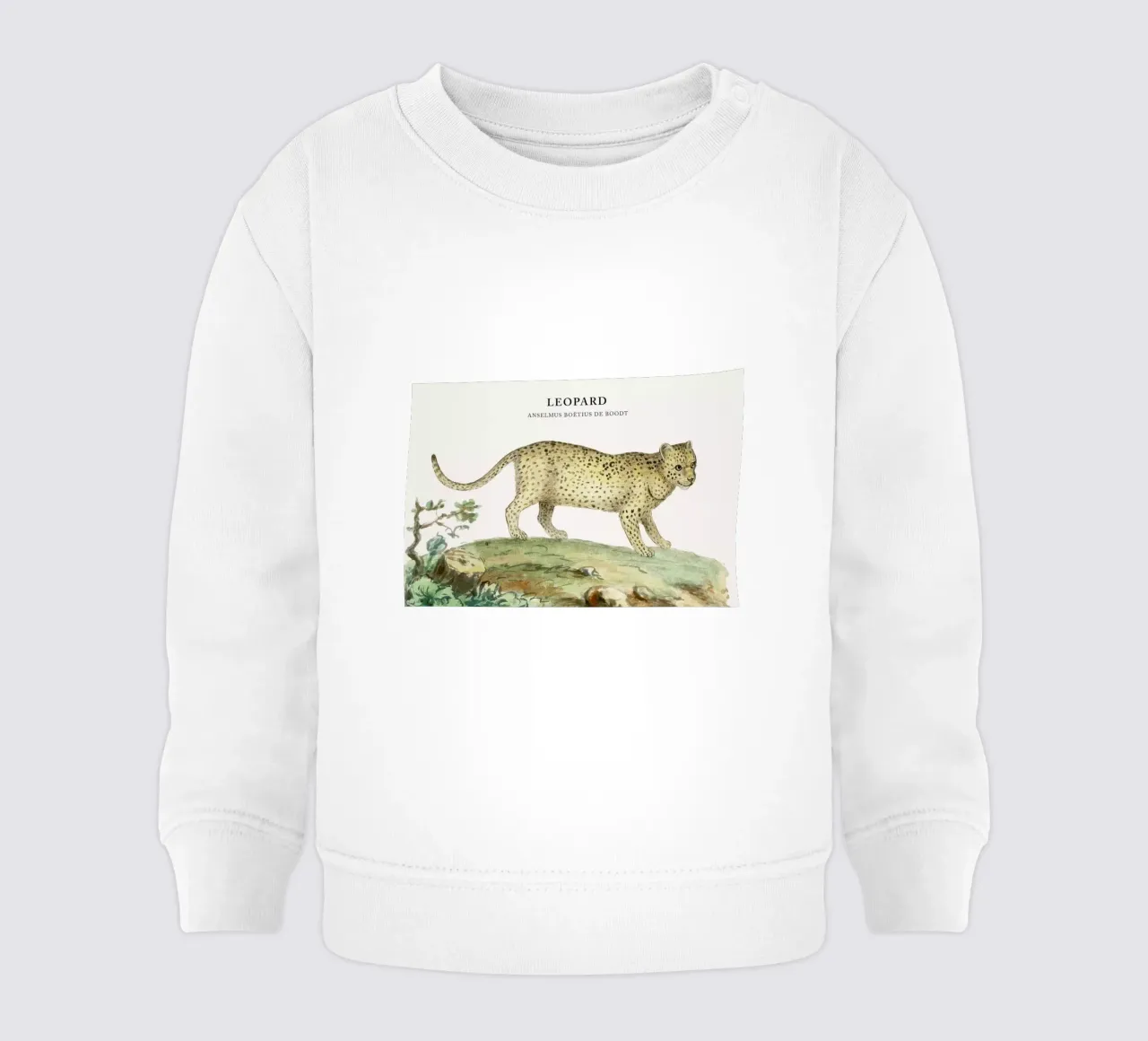 Anselmus Boëtius de Boodt - Leopard felpa neonato da Vintage by JUNIQE