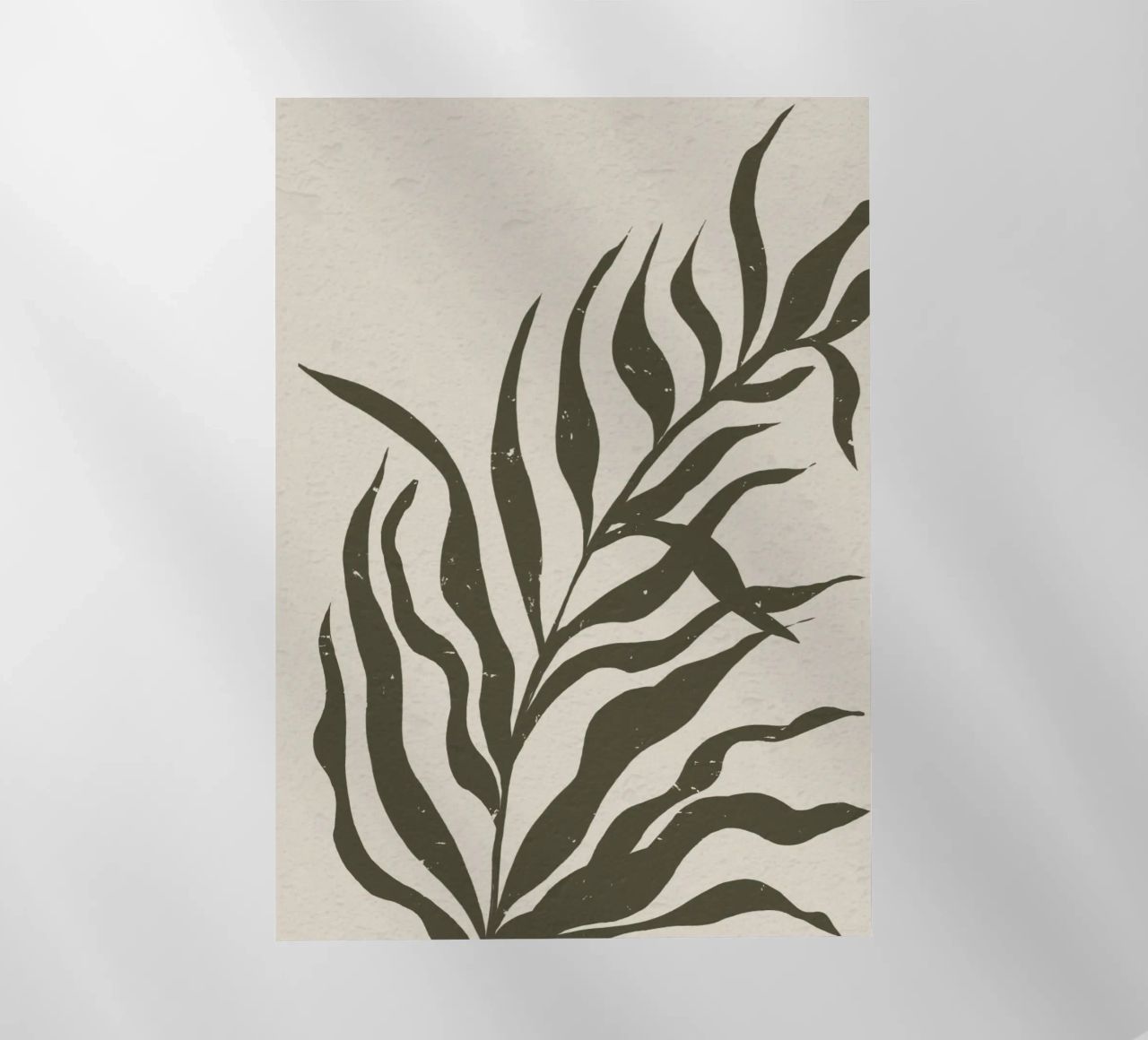 Whispers of the Palm: A Muted Botanical Elegance pellicola backlit da mysteriouscoco