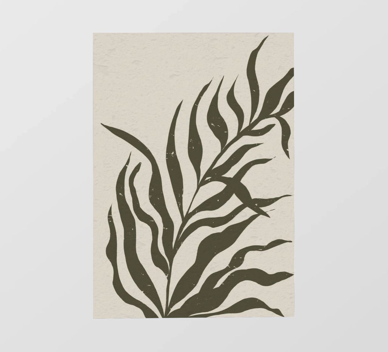 Whispers of the Palm: A Muted Botanical Elegance pellicola backlit da mysteriouscoco