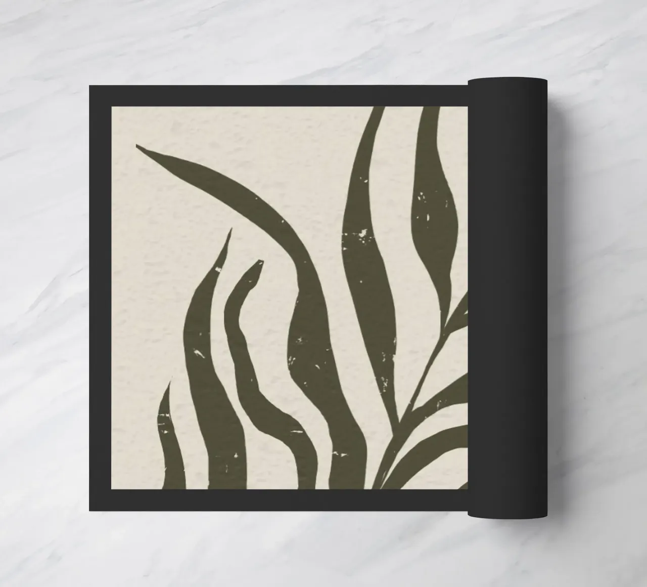 Whispers of the Palm: A Muted Botanical Elegance zerbino da mysteriouscoco