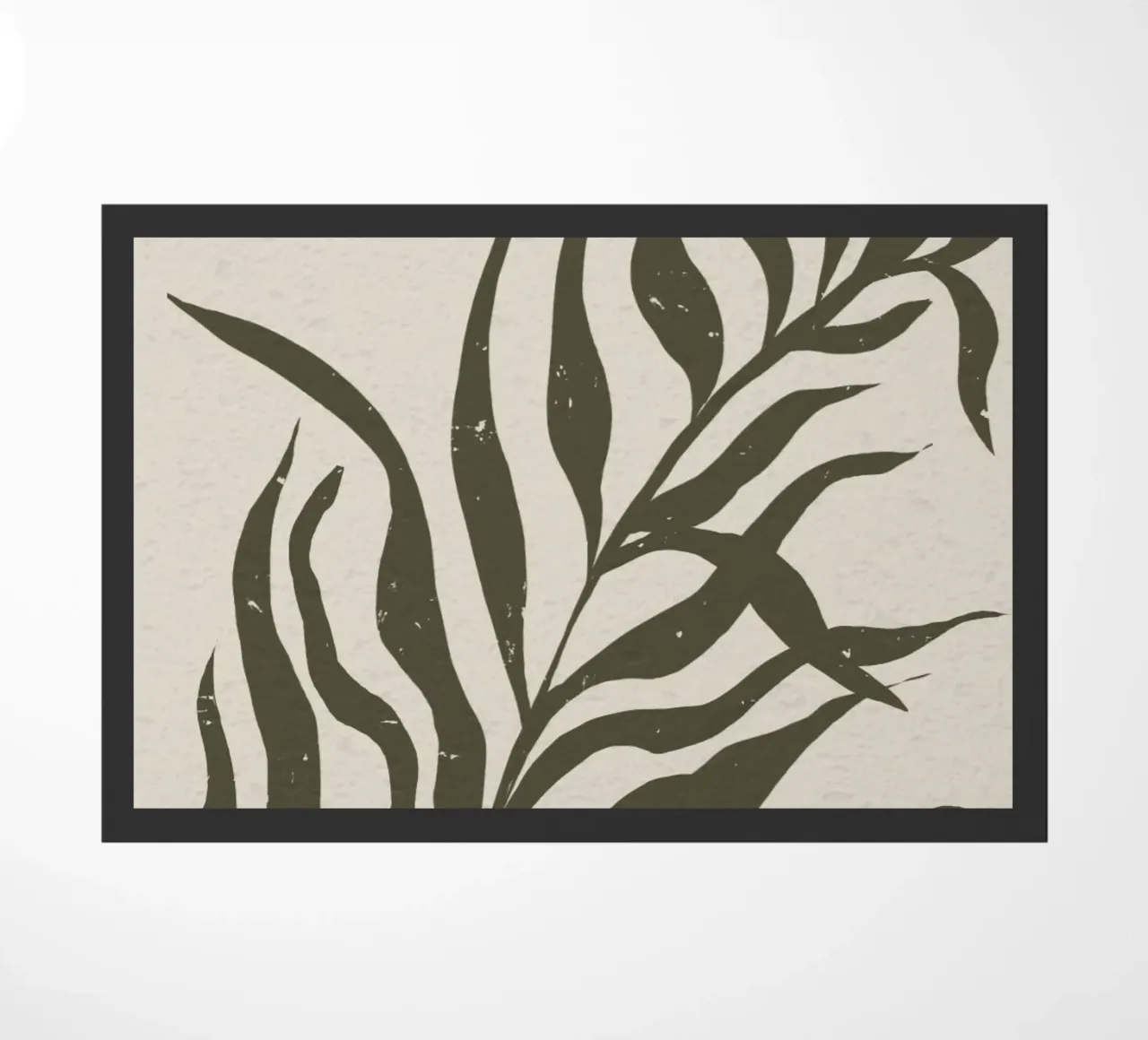 Whispers of the Palm: A Muted Botanical Elegance zerbino da mysteriouscoco