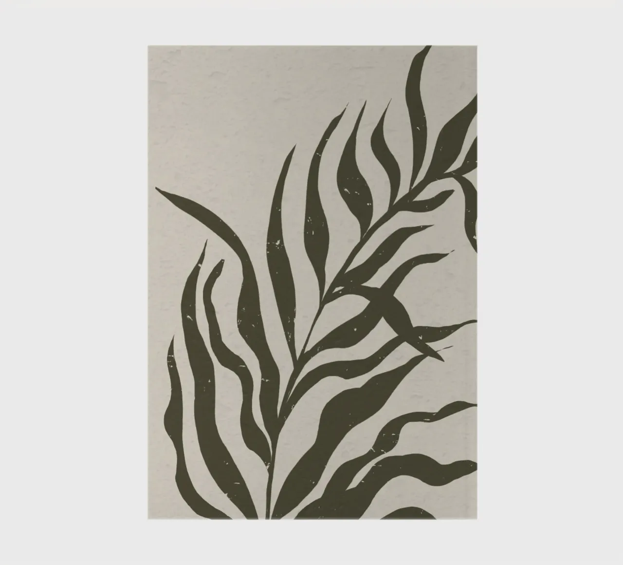Whispers of the Palm: A Muted Botanical Elegance diario da mysteriouscoco