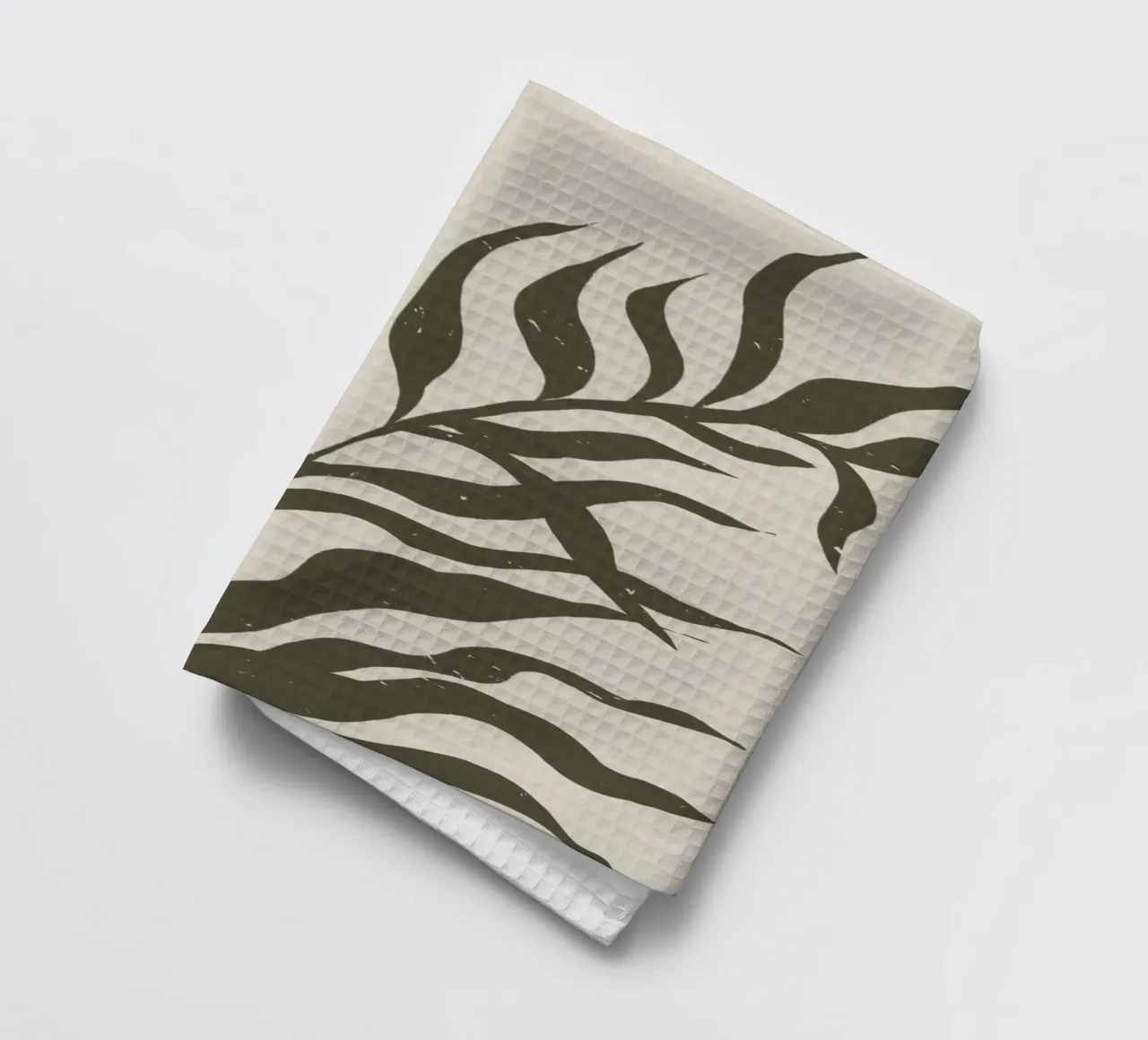 Whispers of the Palm: A Muted Botanical Elegance canovaccio da cucina da mysteriouscoco