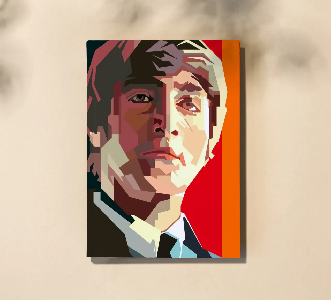 Retro John Lennon Rock And Roll Music Trending Now notebook by Artkreator
