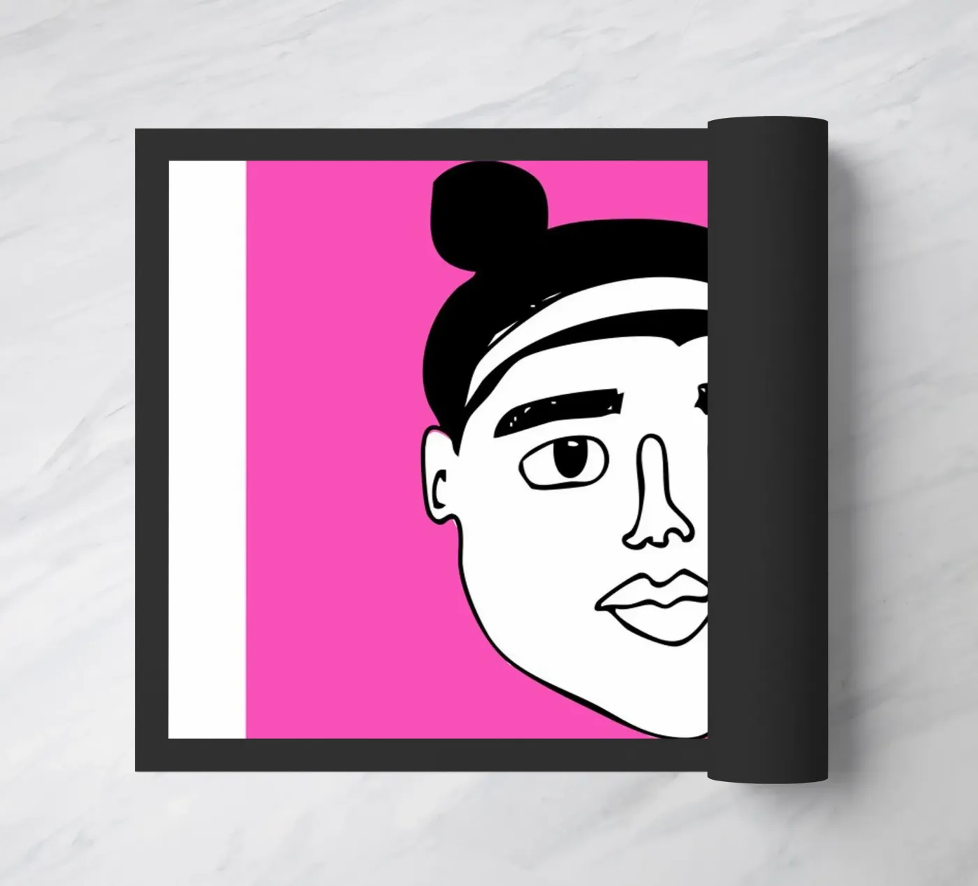 Frida doormat by fraeuleinvonfuchs