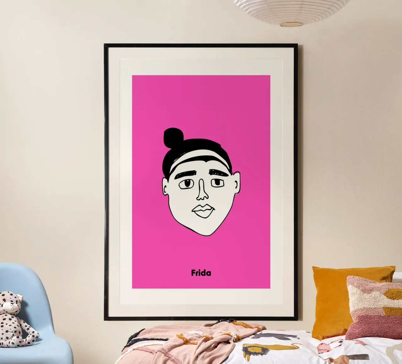 Frida poster van fraeuleinvonfuchs