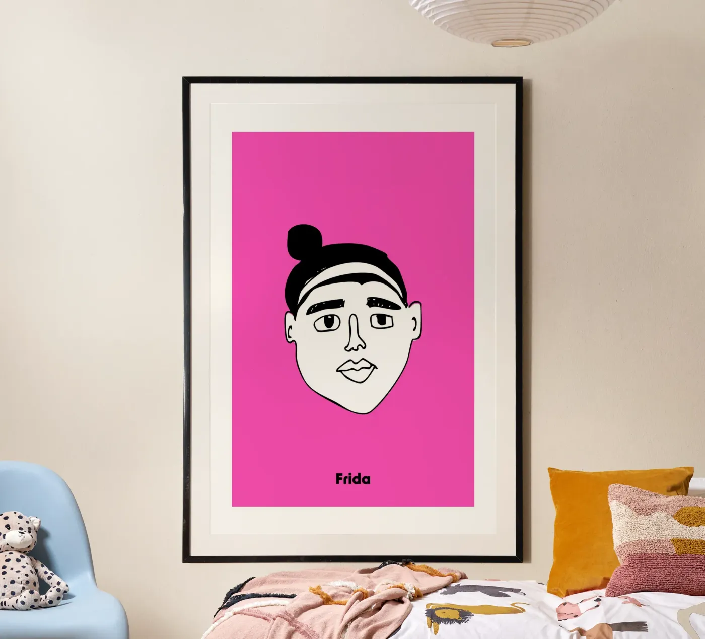 Frida poster by fraeuleinvonfuchs