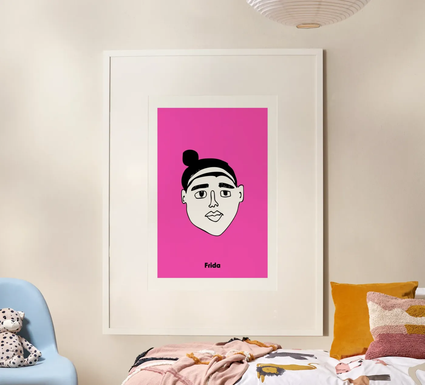 Frida poster by fraeuleinvonfuchs