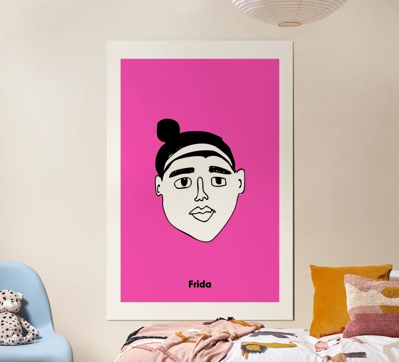 Frida poster van fraeuleinvonfuchs