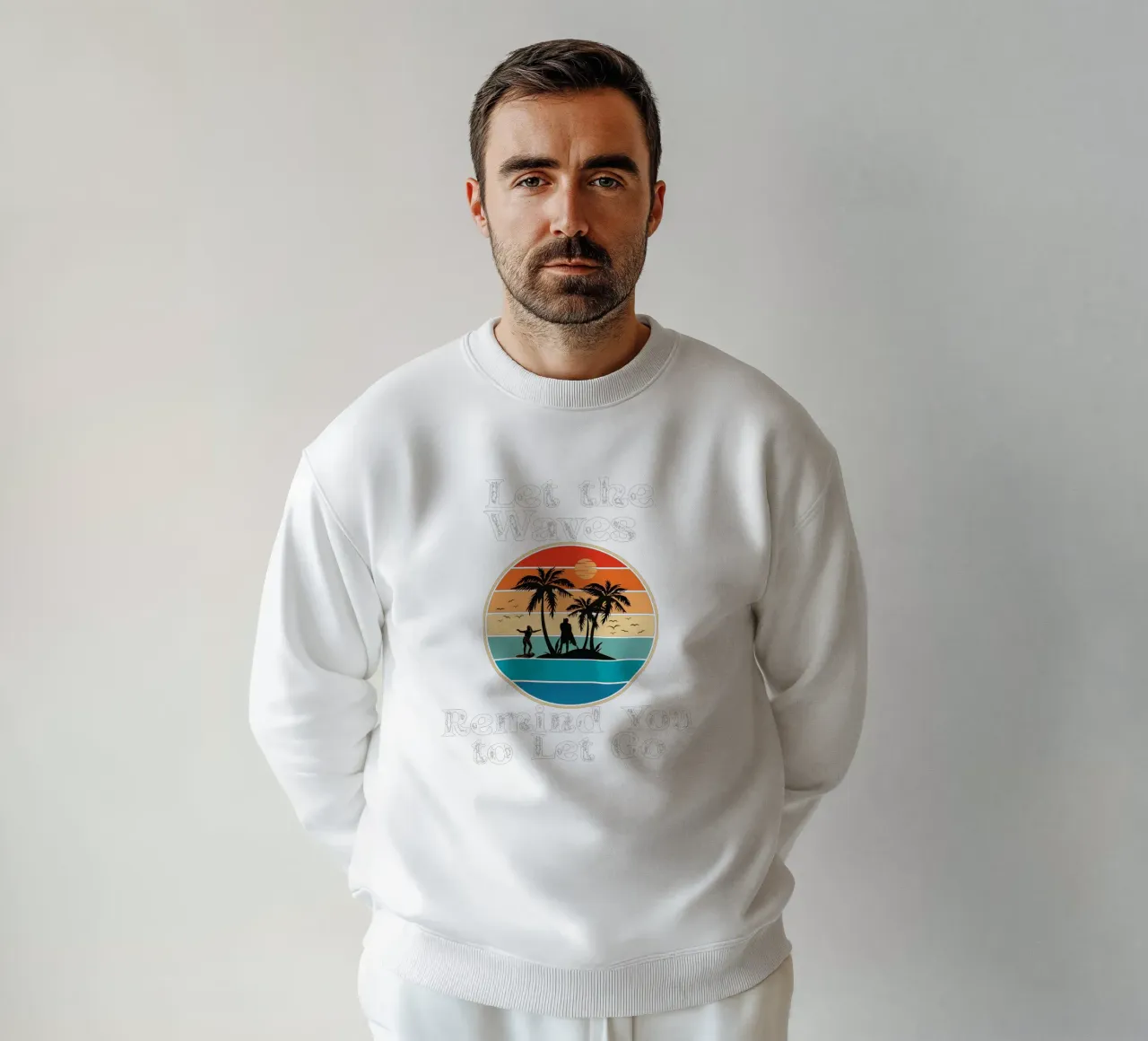 Let the Ocean Teach You to Release and Flow Let Go Live Free sweatshirt by Lionandlamb