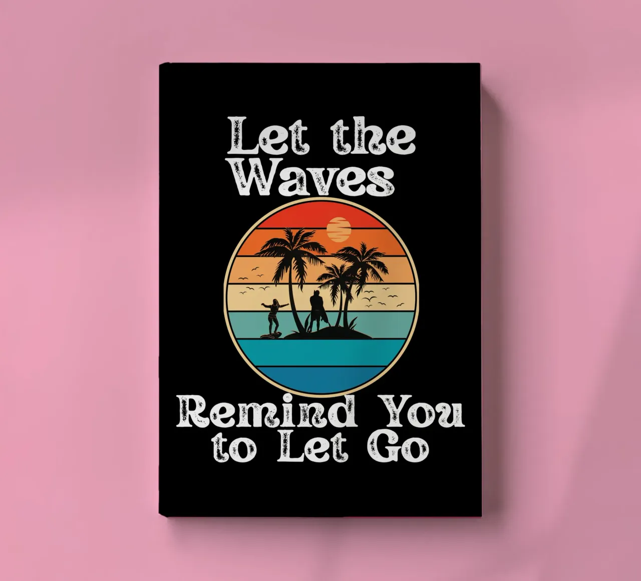 Lasciate che l'oceano vi insegni a liberarvi e a fluire Lasciatevi andare e vivete liberi diario da Lionandlamb