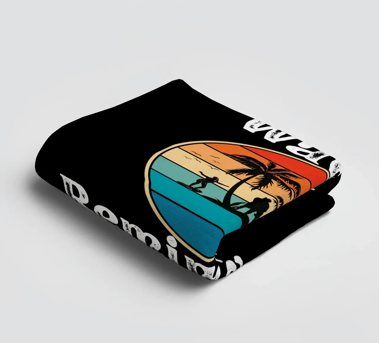 Let the Ocean Teach You to Release and Flow Let Go Live Free towel by Lionandlamb