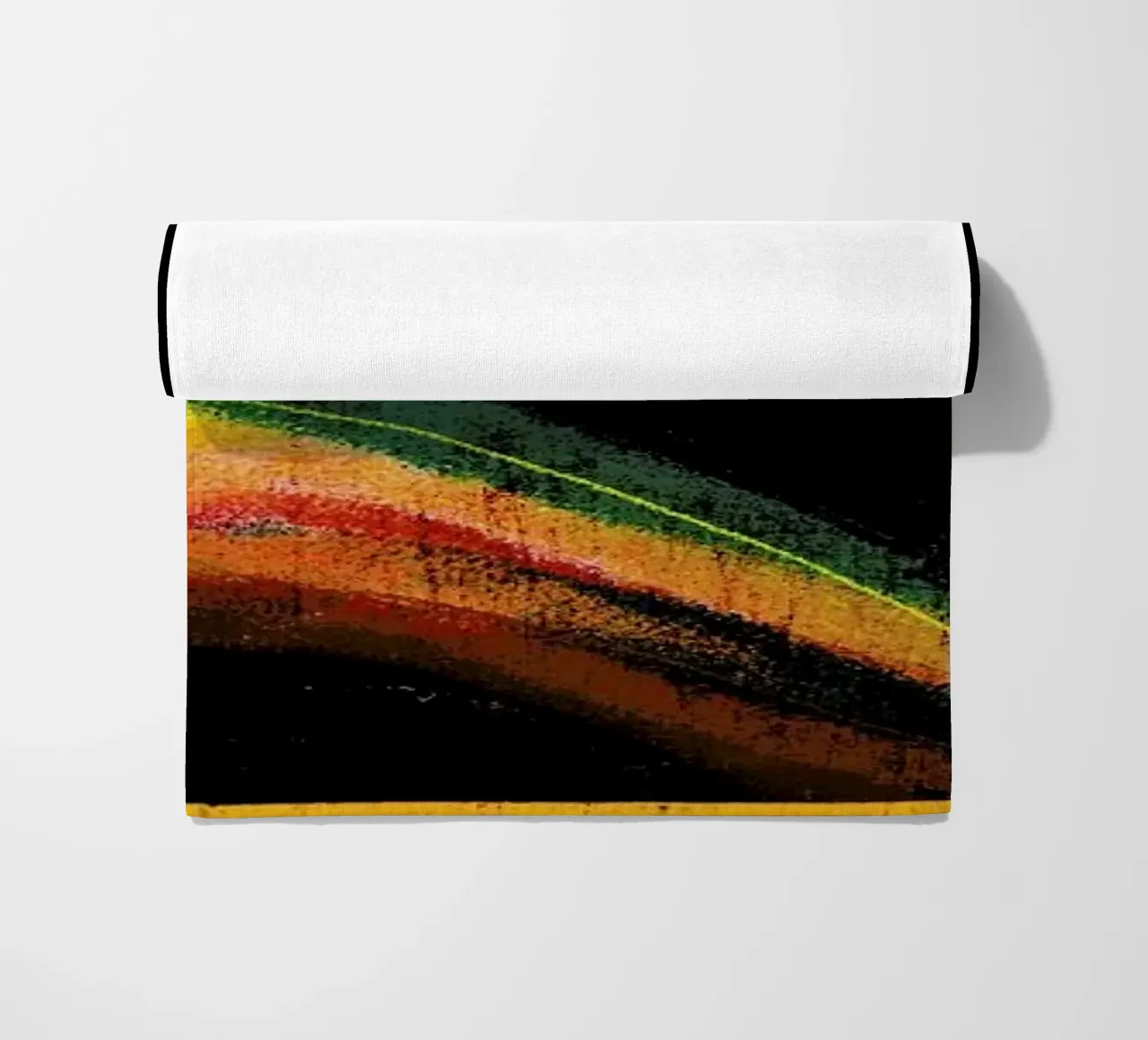The Space Rainbow Strandtuch von treechild