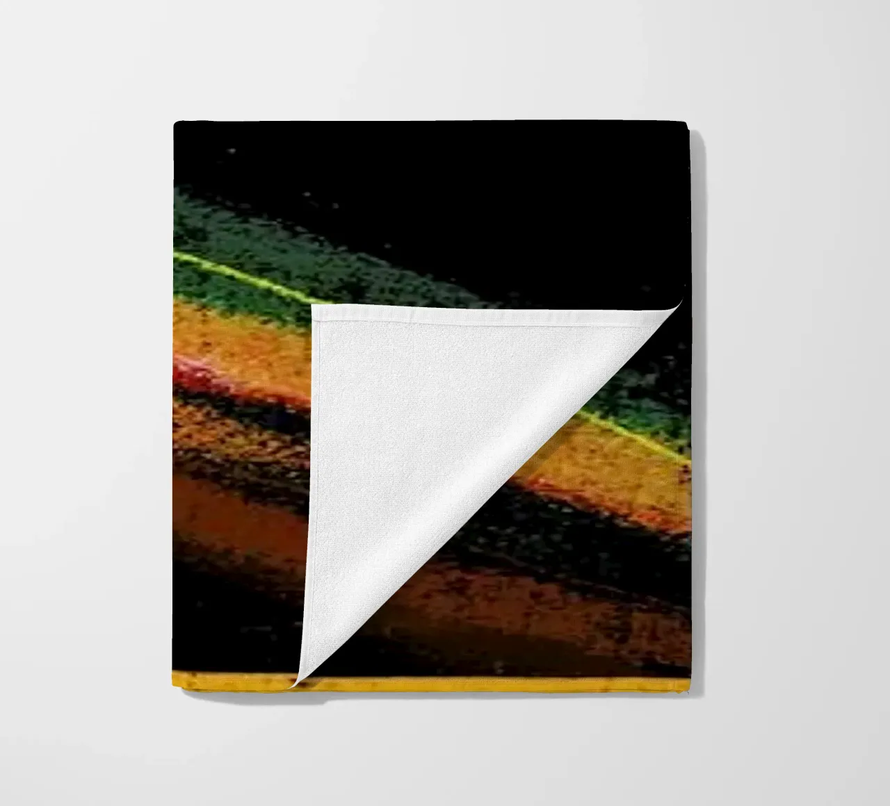 The Space Rainbow Strandtuch von treechild