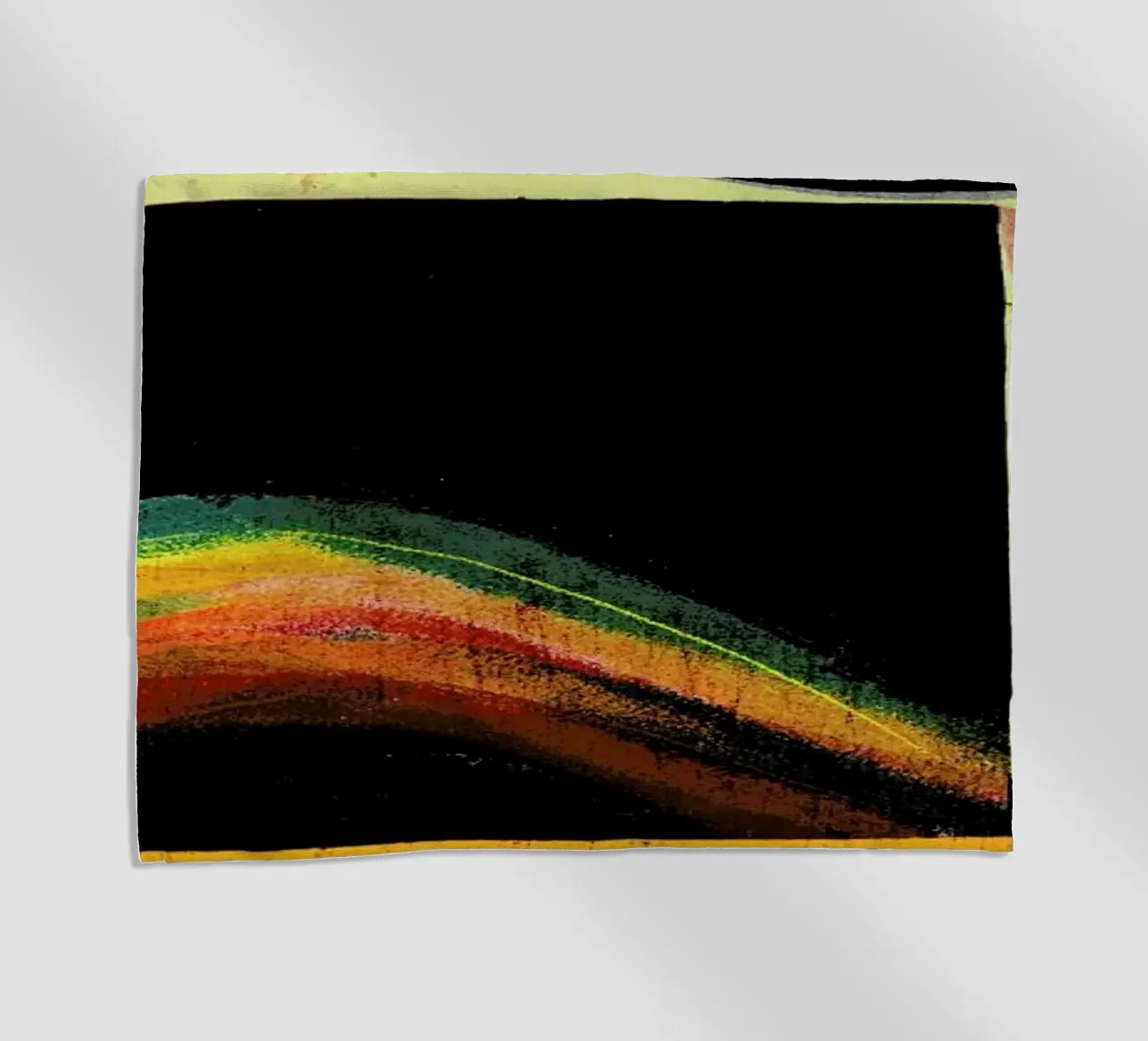 The Space Rainbow Strandtuch von treechild