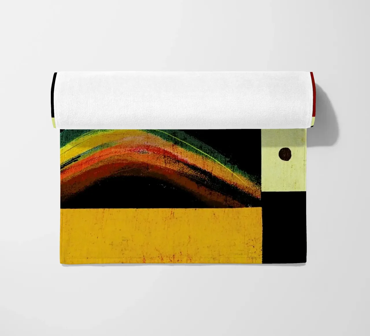 The Space Rainbow Strandtuch von treechild
