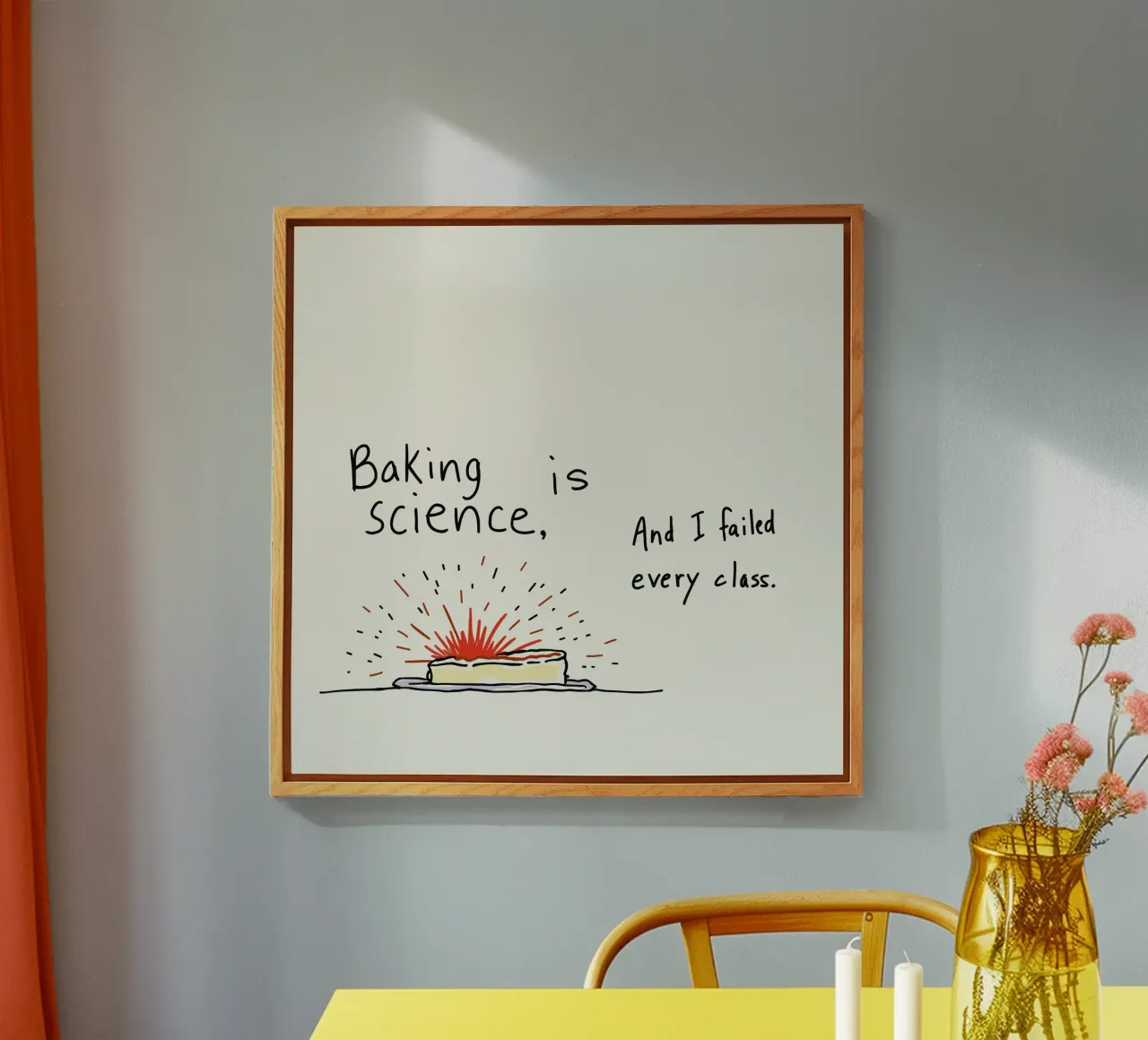 The Explosive Bake plexiglass da ramosashop