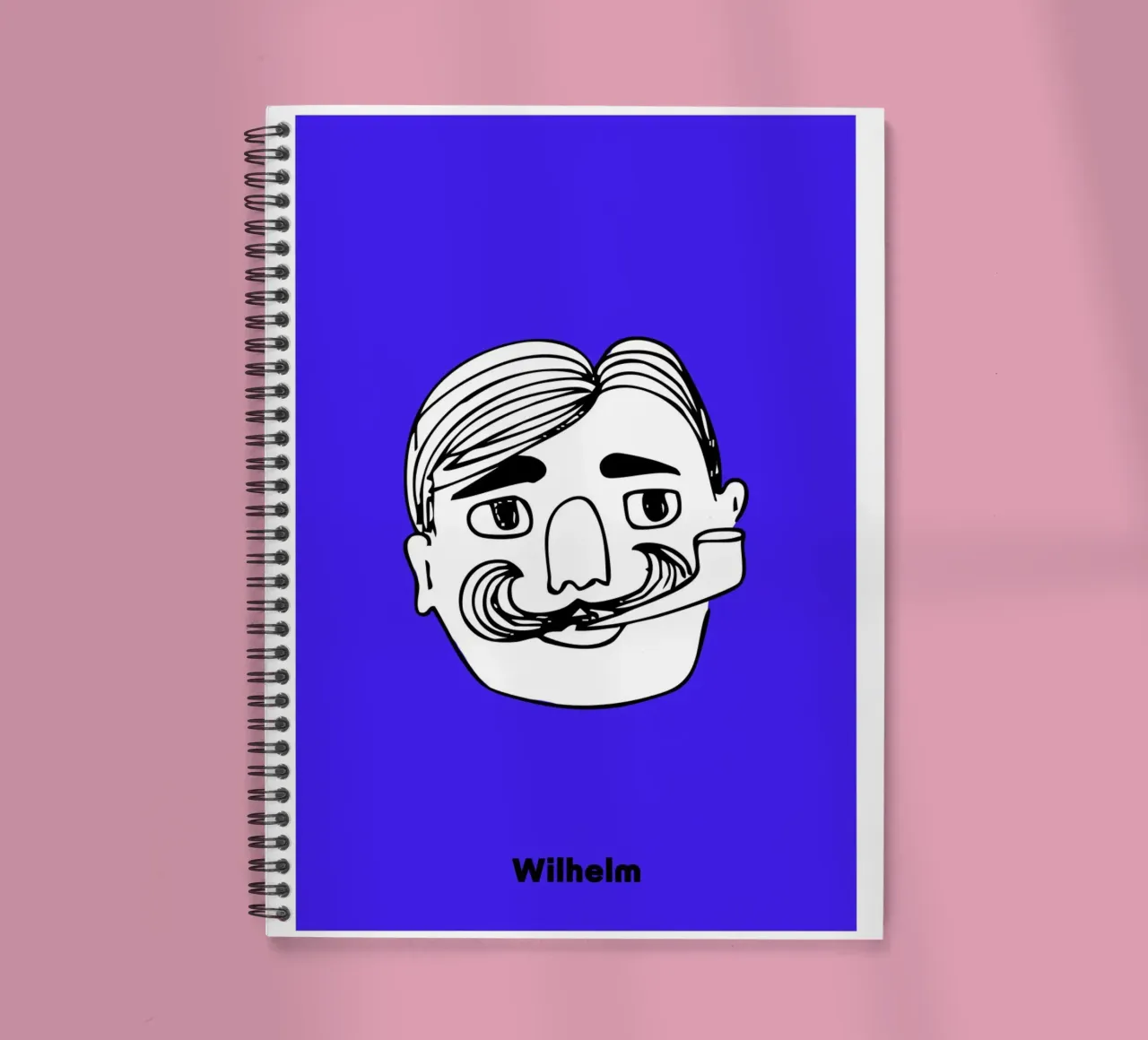Wilhelm spiral notebook by fraeuleinvonfuchs