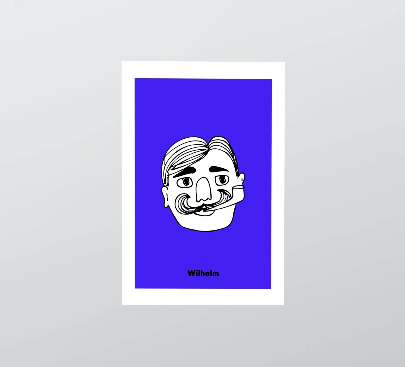 Wilhelm sticker van fraeuleinvonfuchs