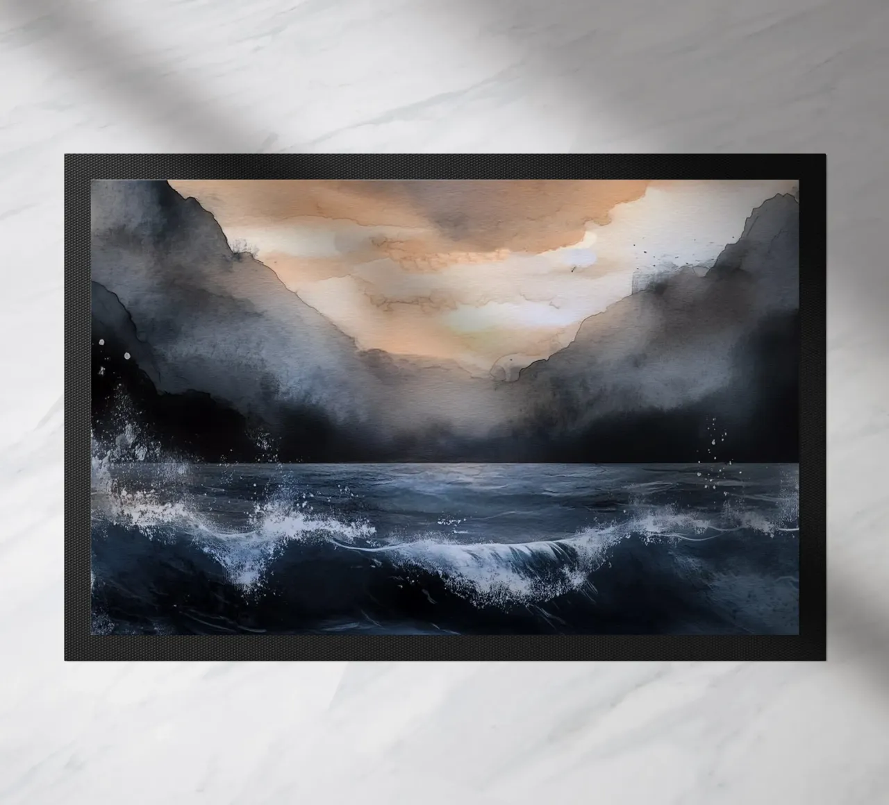 Mare e onde zerbino da Justyna Jaszke JBJart