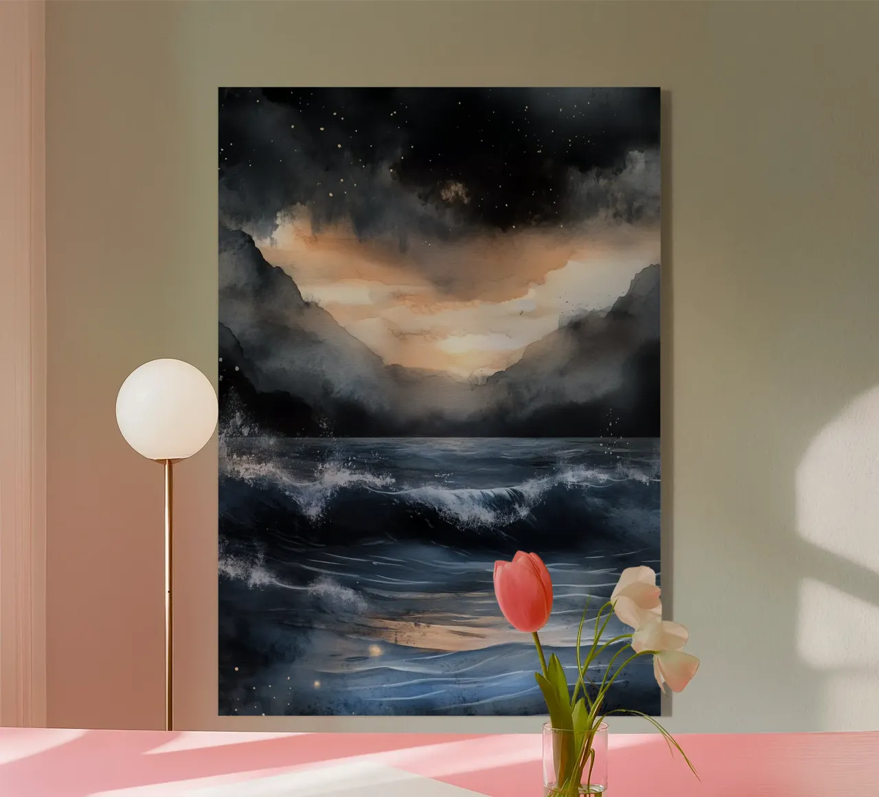 Mare e onde plexiglass da Justyna Jaszke JBJart