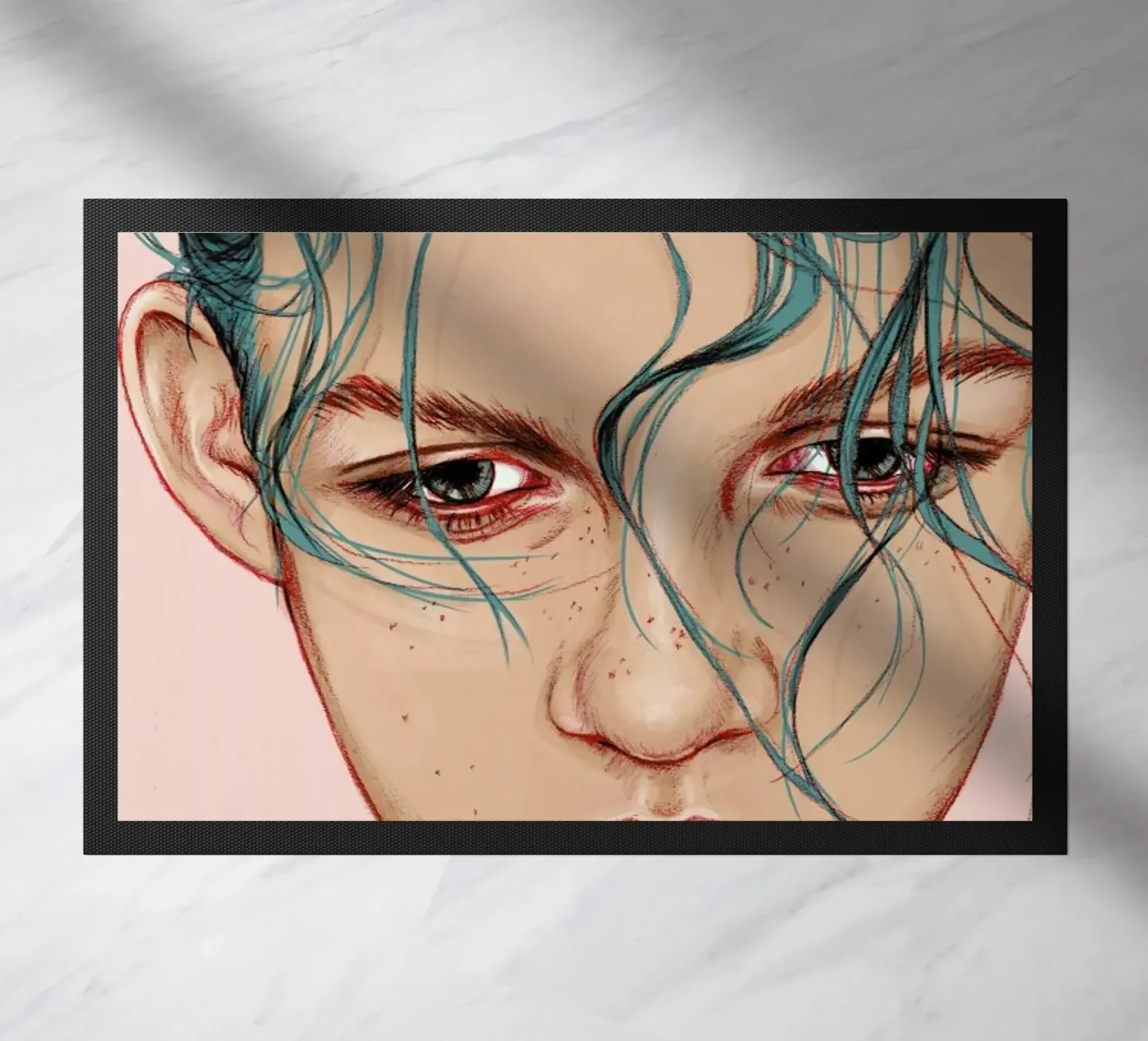 Swim Fußmatte von Laura O'Connor