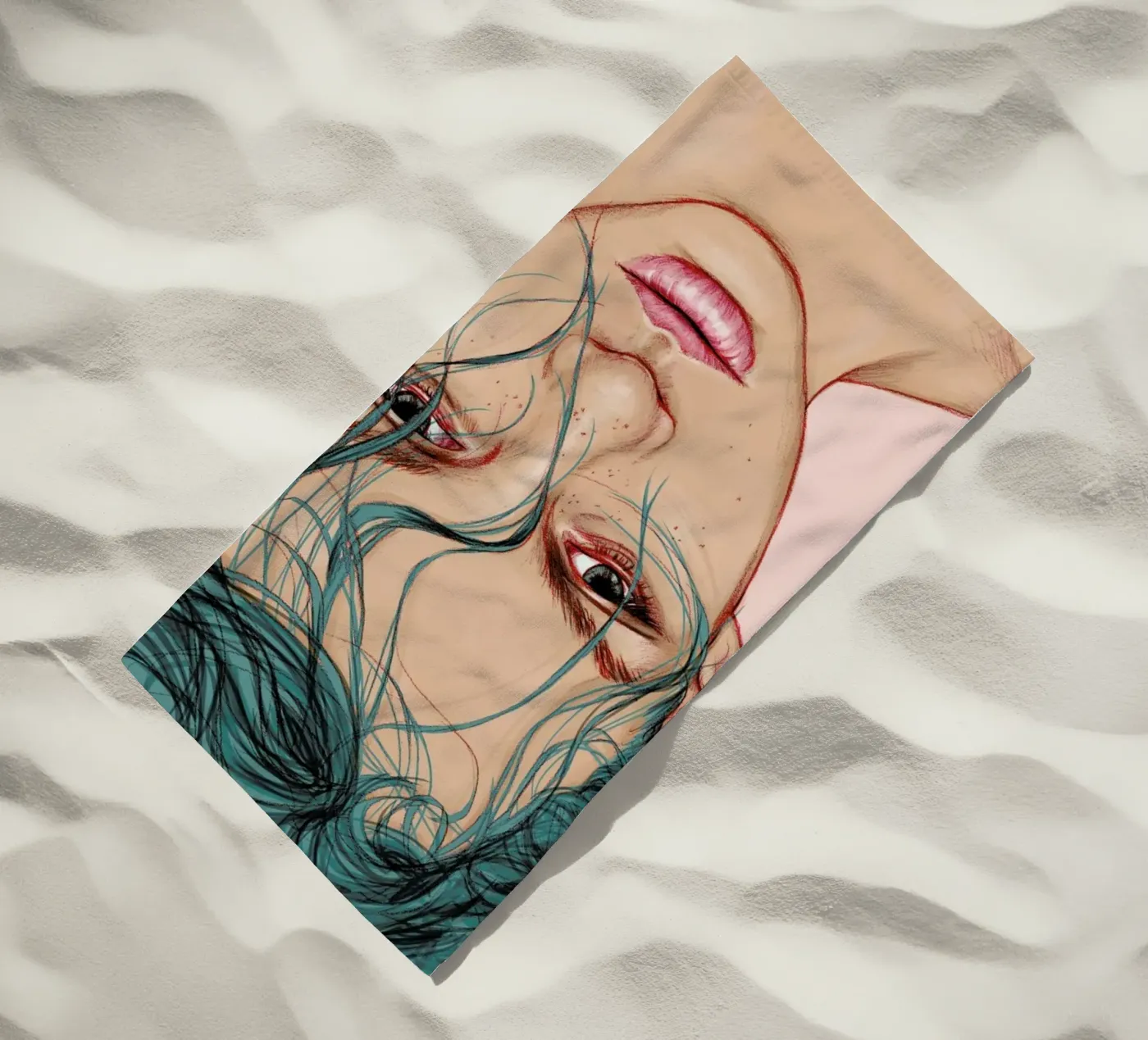 Swim strandhanddoek van Laura O'Connor