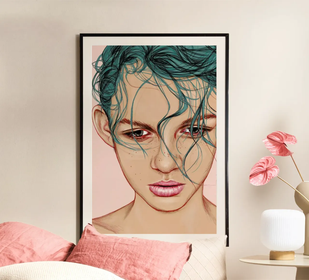 Swim Hahnemühle von Laura O'Connor