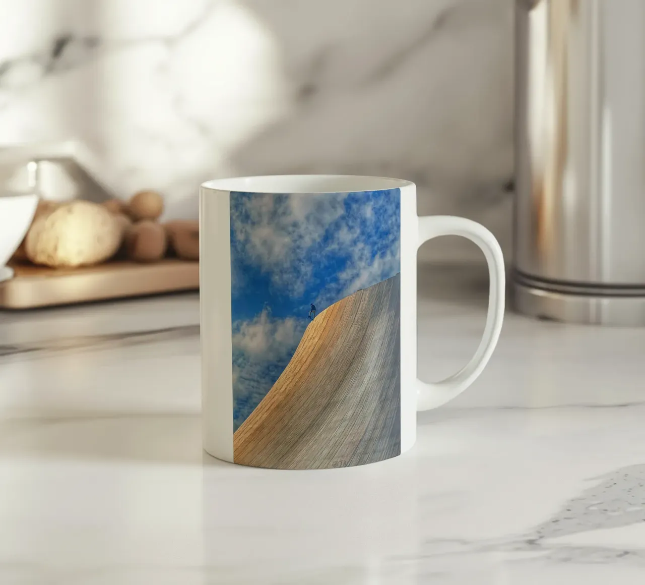 Nato per essere selvaggio tazza in ceramica da Bitburg Studio